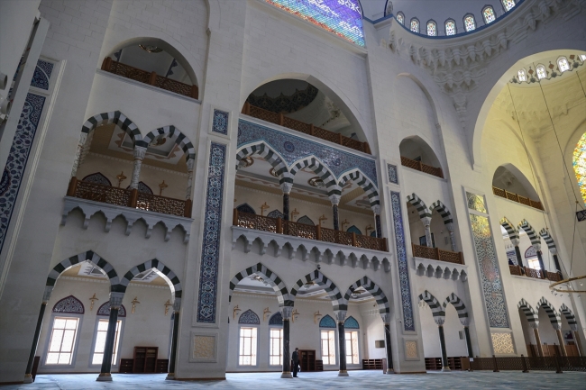 Büyük Çamlıca Camii 2 yılda 12 milyon ziyaretçiyi ağırladı